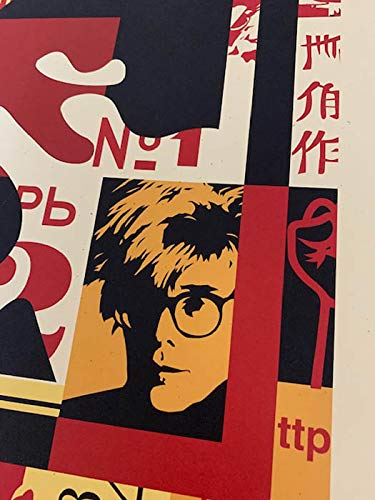 Amazon | ポスター オベイ Obey Face 01 /Shepard Fairey 手書きサイン